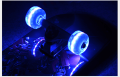 31'' 80CM Flash Elk NEW Sealed Kids Skateboard Light Up Wheels - auloves