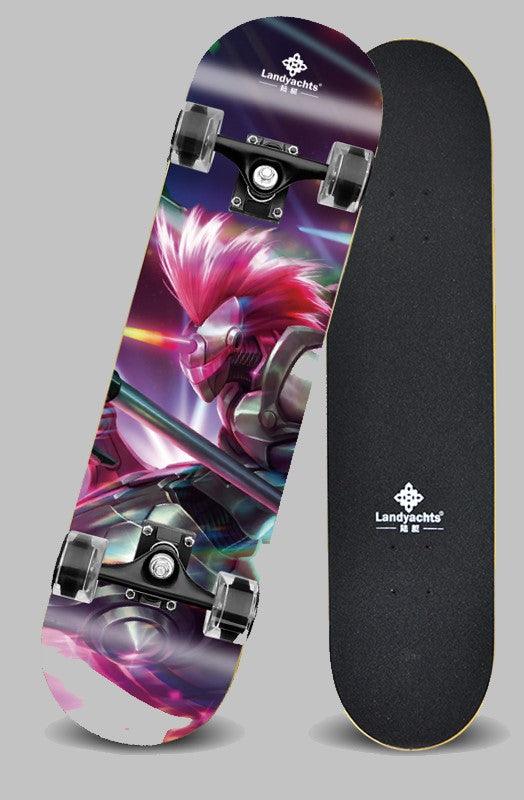 31'' 80CM Phantom NEW Sealed Kids Skateboard Light Up Wheels - auloves