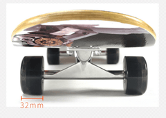 31'' 80CM Phantom NEW Sealed Kids Skateboard Light Up Wheels - auloves