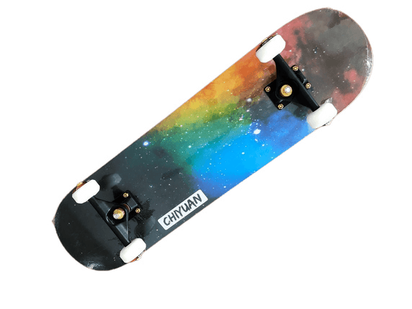 31'' 80CM Star Cloud Colourful Grip NEW Sealed Skateboard Professional Tyre Wheels - auloves