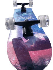 31'' 80CM Starry Sky II Colourful Grip NEW Sealed Kids Skateboard Light Up Wheels - auloves