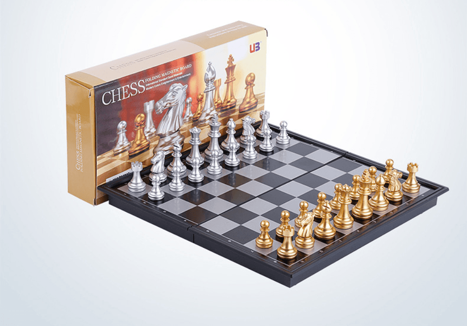 Chess Set with Polymer Pieces