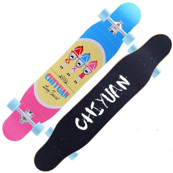 46'' 118cm Sealed Dancing Board Longboard Skateboard - auloves