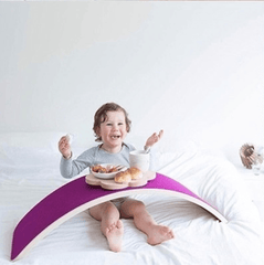 Balance Board Large with Colourful Felt Kids Children - auloves