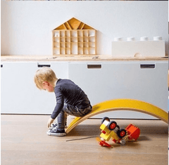 Balance Board Small with Colourful Felt Kids Children - auloves