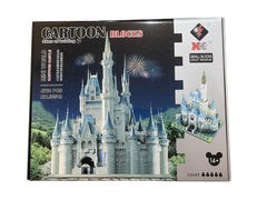 Cartoon Castle 3D DIY Model Building Blocks Micro Diamond Bricks AU STOCK - auloves