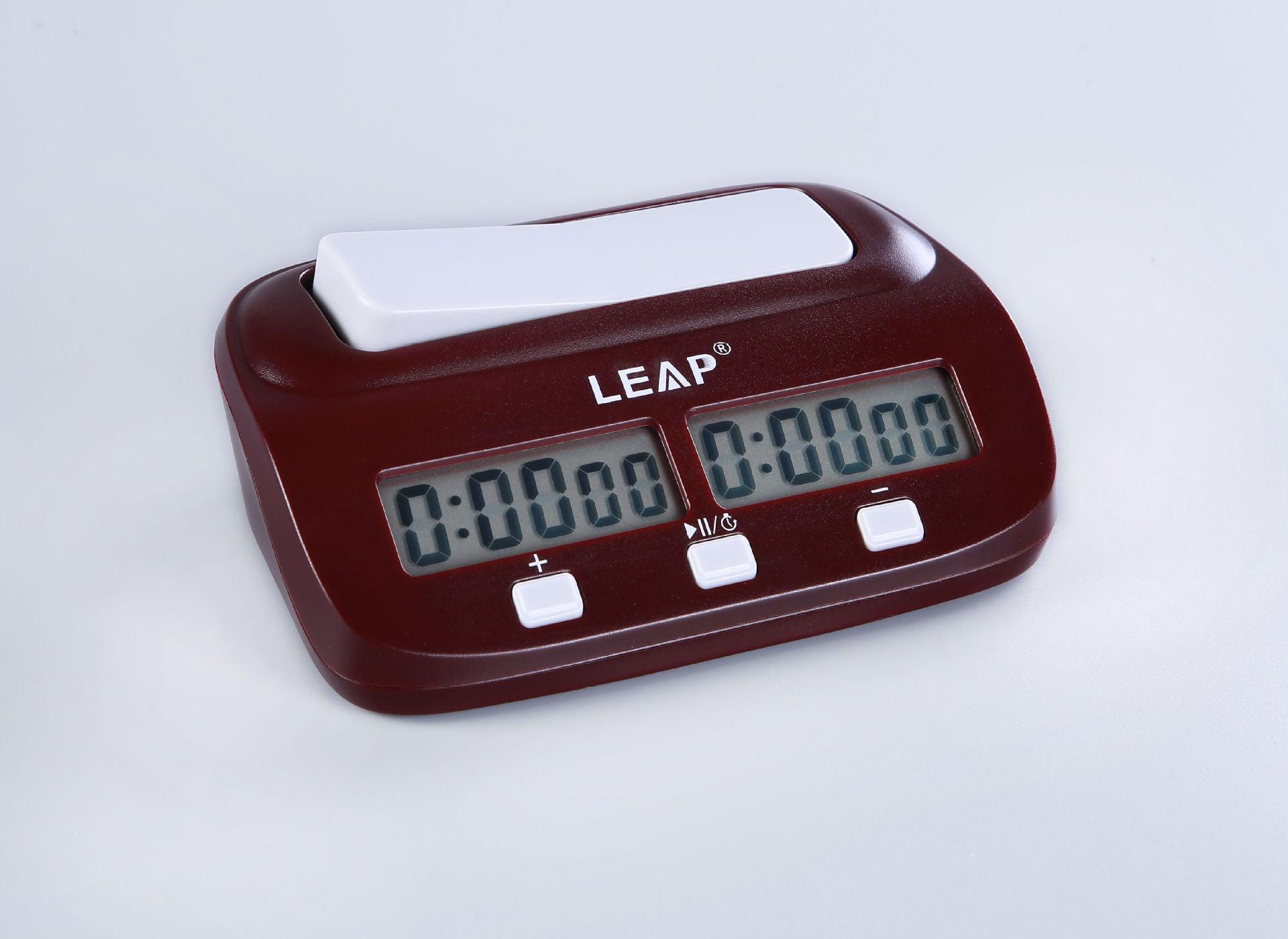 Chess clock timer digital electronic count down up chess game premium