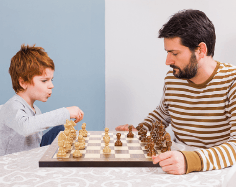 Deluxe 38*38*1.2cm Large Chess Set Walnut Wooden Timber Oak Unfolding Chessboard - auloves