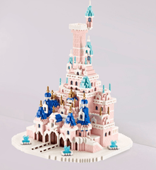 Fantasy Castle 3D DIY Model Building Blocks Micro Diamond Bricks AU STOCK - auloves