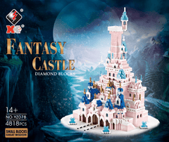 Fantasy Castle 3D DIY Model Building Blocks Micro Diamond Bricks AU STOCK - auloves