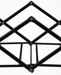 Foldable Camp Garden Cart Trolley Wagon Collapsible Shopping Outdoor Ivory White - auloves