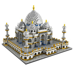 India Taj Mahal Palace 3D DIY Model Building Blocks Micro - auloves