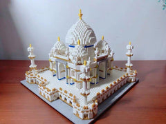 India Taj Mahal Palace 3D DIY Model Building Blocks Micro - auloves