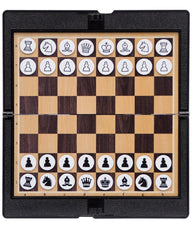 Mini Magnetic Pocket Chess Chess Set Wallet Folding Board Games for Travel - auloves