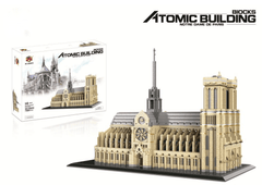 Notre Dame de Paris 3D DIY Model Premium Building Blocks Micro Diamond Bricks - auloves