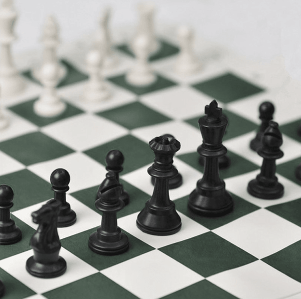 Professional Tournament Chess Set 50x50cm Barrel PVE + Leather AU STOCK - auloves