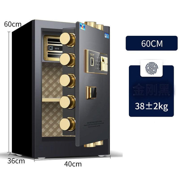 Safes 10mm Door Thick 35L Fingerprint Digital Security Box - Electronic Safety Lock Box - auloves