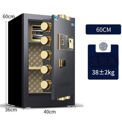 Safes 10mm Door Thick 35L Fingerprint Digital Security Box - Electronic Safety Lock Box - auloves