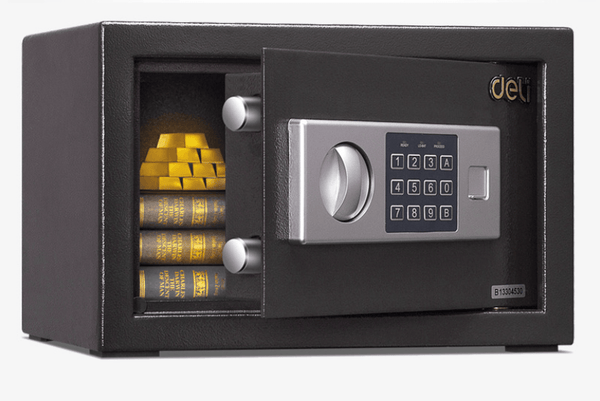 Safes 4mm 8L Door Thick Digital Security Box - Electronic Safe Box Password Home Office - auloves