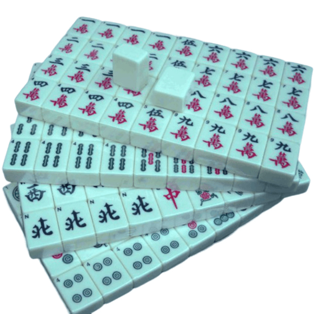 Sealed Large MahJong Set International Version with English and Number ...