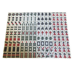 Sealed Medium Heavy MahJong Set 5kg Red Bag Size 38 - auloves