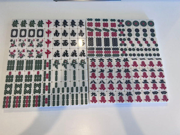 Sealed Medium Heavy MahJong Set 8kg Plastic Box Size 44 - auloves