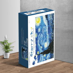 Starry Sky 2000PCS Cardboard Puzzle Jigsaw - auloves