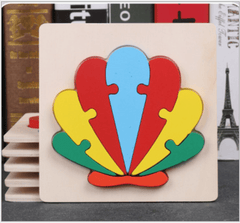 Super Thick Wooden 3D Colorful Jigsaw Puzzle Educational Toy For Kid Animals 2Y+ - auloves