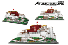 The Potala Palace 3D DIY Model Premium Building Blocks Micro Diamond Bricks - auloves