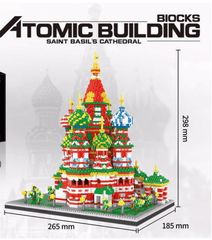 Vasily Church 3D DIY Model Building Blocks Micro - auloves