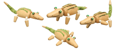 Wooden Animal Toy Family Indoor Game 14pcs Set - auloves