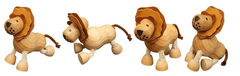 Wooden Animal Toy Family Indoor Game 14pcs Set - auloves